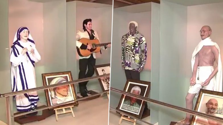 Frightening Sight! Mahatma Gandhi, Princess Diana, Mother Teresa & More, Brazilian Sculptor Arlindo Armacollo’s Bizarre Waxworks of Famous Persons Shock Netizens After Pics & Videos Go Viral