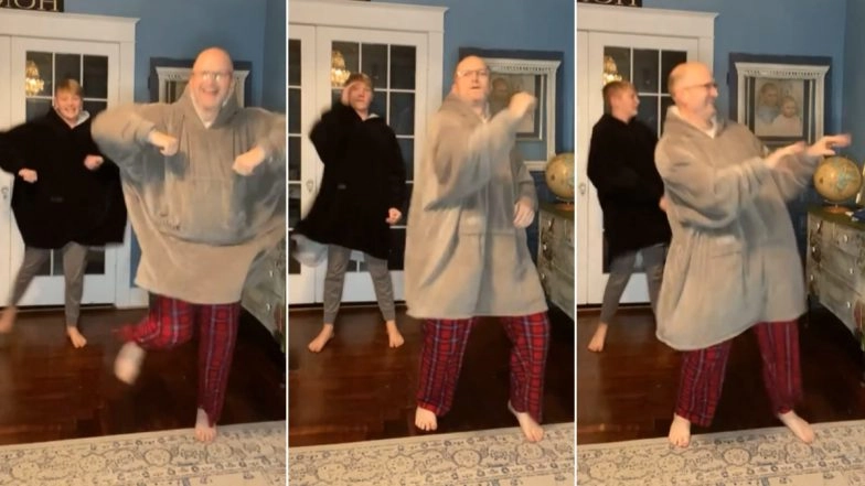 American Man Dancing to 'O Betaji, O Babuji' with His Son Goes Viral!