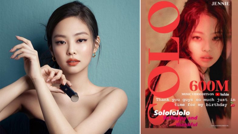 Blackpink Jennie’s Song ‘SOLO’ Hit 600 Million Views on YouTube