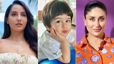 4-Year-Old Taimur Gets Marriage Proposal From Nora Fatehi And His Mommy Kareena Kapoor Khan Is Left Speechless