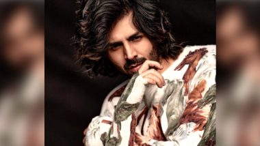 Kartik Aaryan Looks Yummy in a White Sweater and Wavy Locks (View Pics)