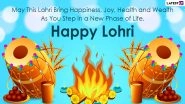 Lohri 2021 Wishes: WhatsApp Stickers, HD Images, GIF Greetings, Quotes and Photo Messages To Celebrate Harvest Festival of Punjab