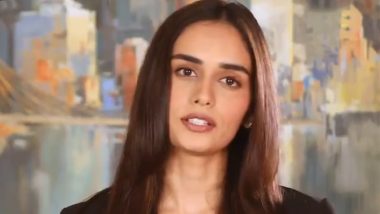 Manushi Chhillar Joins United Nations’ Global Initiative to Raise Awareness on Violence Against Women (Watch Video)