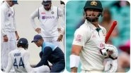 Matthew Wade&rsquo;s Fist Bump to Hanuma Vihari During IND vs AUS, 3rd Test 2021 Day 2 Impresses Netizens (Watch Video)