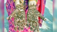 Latest Eid Al-Fitr 2021 Mehendi Designs: Easy 5-Min Arabic, Rajasthani, Full-Hand Trail, Bracelet Mehndi Patterns You Can Try for Eid