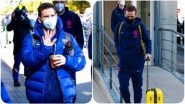 Lionel Messi, Antoine Griezmann & Team Barcelona Reach Zubieta Ahead of Super Copa Semi-Final Match Against Real Sociedad (See Pics)