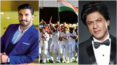 #INDvsAUS: Ranveer Singh, Shah Rukh Khan And Other Celebs Shower Congratulatory Messages On Team India’s Historic Win Against Australia At The Gabba!