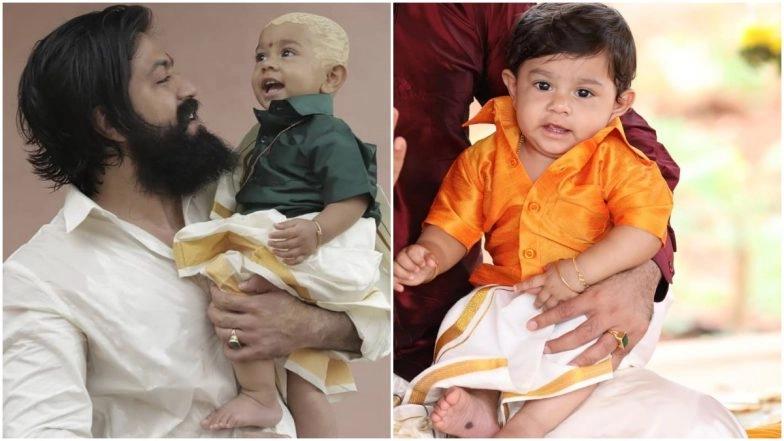 Radhika Pandit Shares Yash And Yatharv’s Cute Moment Post The Mundan Ceremony! Checkout 7 Adorable Photos Of The Baby Boy That Went Viral Earlier