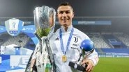 Cristiano Ronaldo Nets a Stunner, Helps Juventus Beat Napoli 2-0 in Supercoppa Italiana Finals (Watch Goal Highlights)