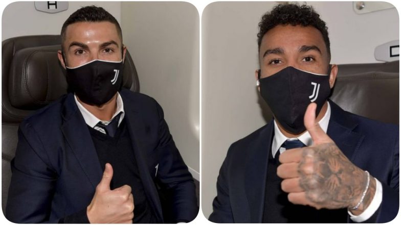 Cristiano Ronaldo Leaves for Città del Tricolore Ahead of Juventus vs Napoli, Supercoppa Italiana Finals (See Pics)