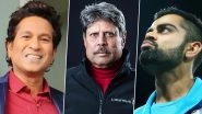Kapil Dev 62nd Birthday: Sachin Tendulkar, Virat Kohli Lead Cricket Fraternity in Wishing Former Indian Skipper
