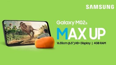 Samsung Galaxy M02s With Snapdragon 450 SoC Launched, Priced in India From Rs 8,999