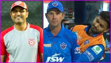 Virender Sehwag Trolls Ricky Ponting With 'Rishabh Pant Meme' for his Prediction, Former Australian Captain Comes up With a Tweet