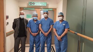 Max Super Speciality Hospital in Delhi Performs 1st Keyhole Chest Surgery on COVID-19 Patient Successfully