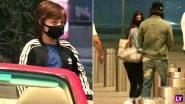 Shah Rukh Khan, AbRam Spotted At Mumbai Airport To See Off Suhana! SRK Avoids Posing For Paparazzi To Keep His Look For Pathan Shielded? (View Pics)