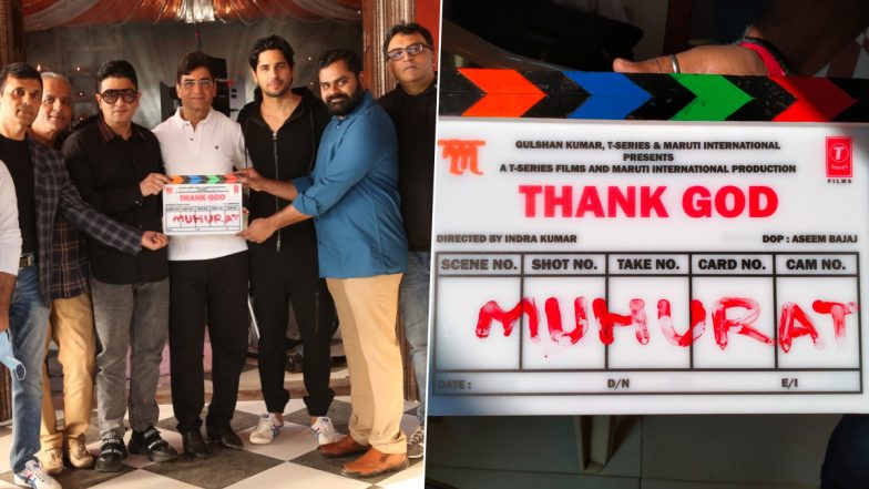 Thank God: Sidharth Malhotra to Resume Shoot of Ajay Devgn, Rakul Preet Singh's Slice of Life Comedy in July