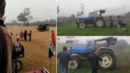 Video of Driverless Tractor Running in Fields After Wheelie Goes Wrong Is Going Viral! Tesla Has Already Got Competition in India, Netizens Warn Elon Musk