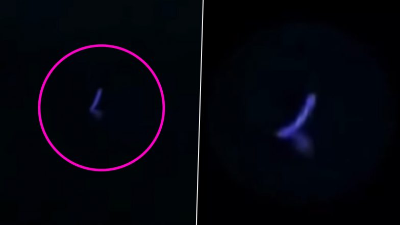 Mysterious UFO Spotted over Hawaiian Island by Several Witnesses! Viral  Video Shows Strange Bright Blue Object Vanishing into the Sea | LatestLY