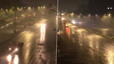 Mumbai Rains: Parts of City Witness Light Rainfall, Minimum Temperature To Remain Low for Next 3–4 Days, Says IMD