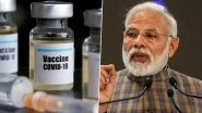 COVID-19 Vaccination Drive Launch in India Live Streaming on DD News: Watch Live Broadcast of PM Narendra Modi Inaugurating World&rsquo;s World&rsquo;s Largest Vaccination Programme
