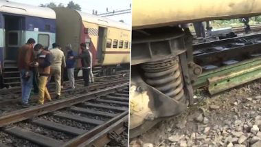 Two Coaches of Shaheed Express Train 04674 Derail at Charbagh Station in Lucknow, All 155 Passengers in the Two Coaches Safe