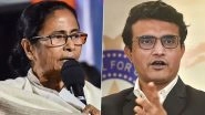 Sourav Ganguly Hospitalised in Kolkata After Mild Cardiac Arrest, West Bengal CM Mamata Banerjee Wishes Him Speedy Recovery