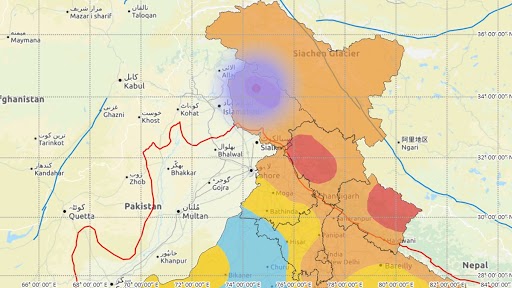 Earthquake of Magnitude 3.5 on Richter Scale Hits Bandipora District in J&K 