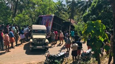 Kerala Bus Accident: 6 Dead After Bus Crashes Into House in Kasargod’s Rajapuram; CM Pinarayi Vijayan Expresses Grief