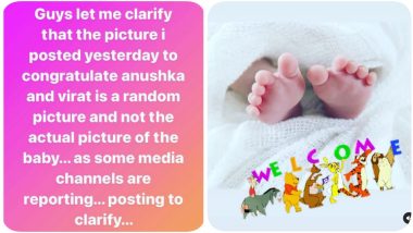 Vikas Kohli Clarifies About Recent Snap on His Social Media, Says It’s Not the Actual Picture of Virat Kohli & Anushka Sharma’s Daughter