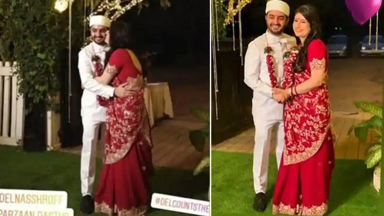 Parzaan Dastur Gets Hitched to Girlfriend Delna Shroff