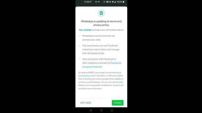 WhatsApp Updated Terms of Service & Privacy Policy