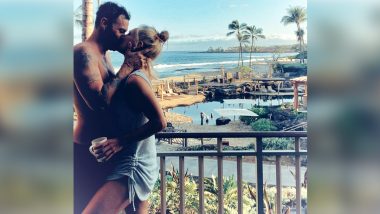 Brian Austin Green, Sharna Burgess Make Relationship Instagram Official With a Warm Kiss (View Post)