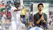 India vs England 2nd Test: Actor Siddharth Lauds Ravi Ashwin&rsquo;s All-Round Performance, Says He Showed England How to Bat and Bowl on Chennai Pitch
