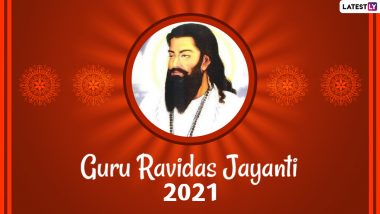 Guru Ravidas Jayanti 2021 Wishes and WhatsApp Stickers: Facebook Messages, Guru Ravidass HD Images, Signal Quotes and Telegram Greetings to Send on Magh Purnima