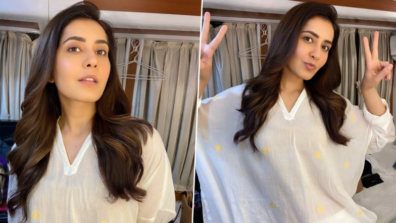 Raashii Khanna Starts Final Leg Shoot for Andhadhun’s Malayalam Remake