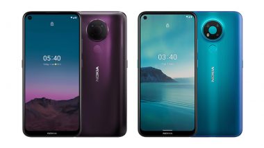 Nokia 5.4, Nokia 3.4 Smartphones & Nokia Power Earbuds Lite Launched in India; Check Prices, Features & Specifications