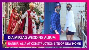 Dia Mirza Shares Beautiful Pictures From Her Wedding Album; Aditi Rao Hydari's Ethereal Bridesmaid Look; Ranbir Kapoor, Alia Bhatt & Neetu Kapoor At Construction Site Of New Home