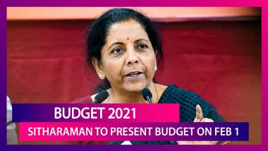 Budget 2021: Finance Minister Nirmala Sitharaman To Present Budget On February 1; Likely To Focus On Sectors Impacted By COVID-19 Pandemic & Lockdown Restrictions