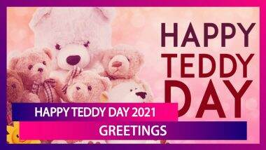 Happy Teddy Day 2021 Wishes, WhatsApp Messages, Images, Quotes and Greetings To Send on February 10