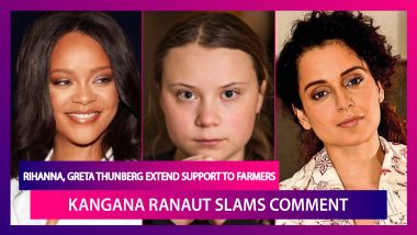 Rihanna, Greta Thunberg Extend Solidarity To Farmers’ Protest, Kangana Ranaut Slams Comment