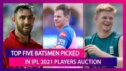 IPL 2021 Players Auction: Five Famous Batsmen Picked During The Bidding Event