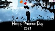 Propose Day 2021 Images & HD Wallpapers For Free Download Online: WhatsApp Stickers, Greetings, GIF Messages, SMS & Wishes to Show True Love