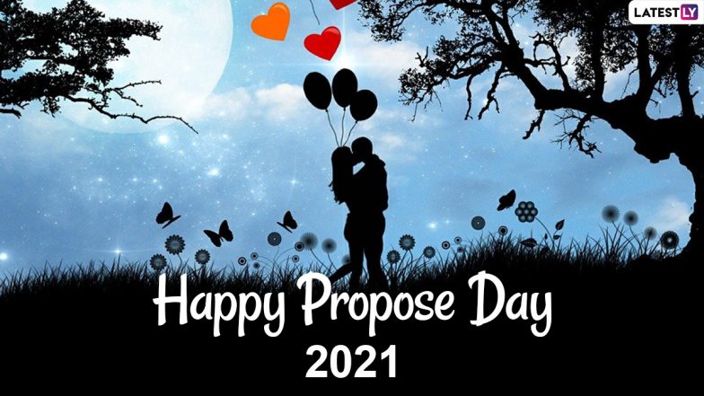 Propose Day 2021 Images & HD Wallpapers For Free Download Online: WhatsApp Stickers, Greetings, GIF Messages, SMS & Wishes to Show True Love
