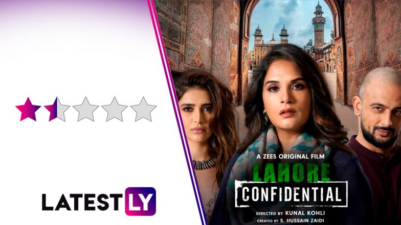 Lahore Confidential Movie Review: Richa Chadha and Arunoday Singh's Spy Thriller is Confused and Bland (LatestLY Exclusive)