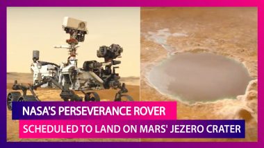 NASA's Perseverance Rover Scheduled To Land On Mars' Jezero Crater
