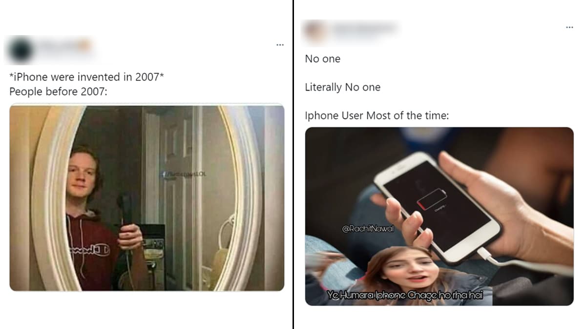 Iphone Funny Memes And Jokes Take Over Twitter From Pawri Hori Hai Twist To Mirror Selfie With Apple Phones Hilarious Posts That Will Make Your Day Latestly