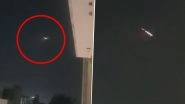 UFO in Ludhiana? Netizens Share Videos and Pics of an Unidentified Object in the Night Sky Wondering If It Is the Aliens or Meteors