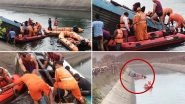 Madhya Pradesh Accident: Bus Falls Off Bridge Into Canal in Sidhi, 45 Dead, PM Narendra Modi Announces Compensation