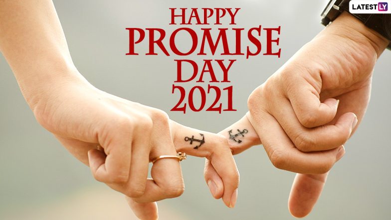 Promise Day 2021 Wishes, Greetings & HD Images: Share Love Quotes, GIFs, WhatsApp Stickers, Messages & Pics with Your Partner During Valentine Week