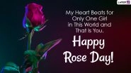 Happy Rose Day 2021 Wishes and Quotes: HD Images, Greetings, WhatsApp Stickers, Signal Messages & Pics to Celebrate The First Day of Valentine's Week